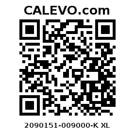 Calevo.com Preisschild 2090151-009000-K XL